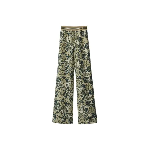 Burberry Повседневные брюки Женские HUNTING Коричневый