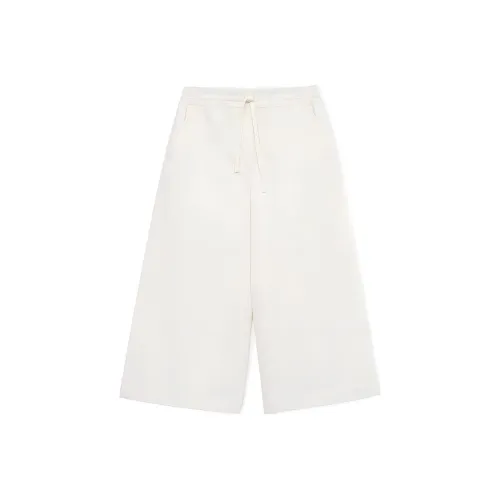 LOEWE SS24 Повседневные брюки Женские Белые