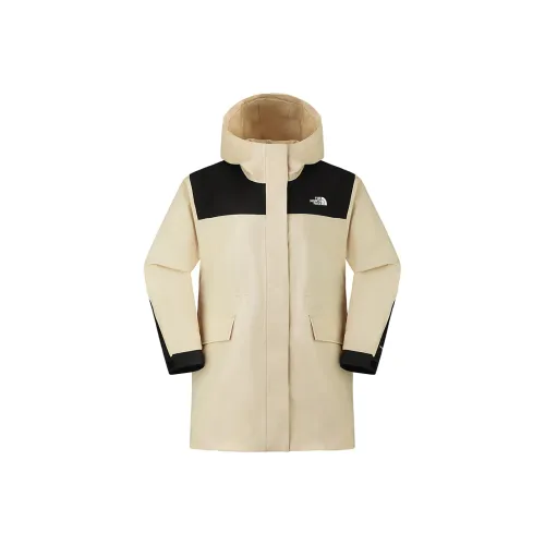 The North Face Mountain Hiking Waterproof Windproof And Abrasion-resistant Windbreaker Women's Gravel Sand