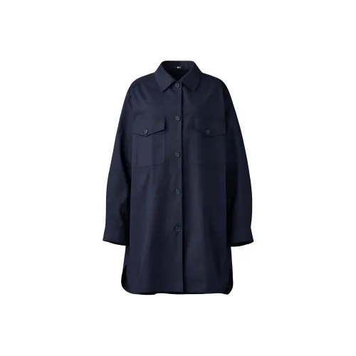 UNIQLO x Clare Waight Keller C Collection SS25 Куртка Женская Индиго