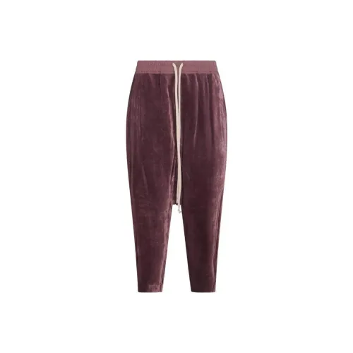 RICK OWENS Фуксия Женские Повседневные Брюки