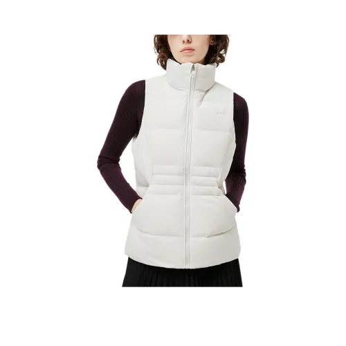 LACOSTE Экрю Женские Жилеты