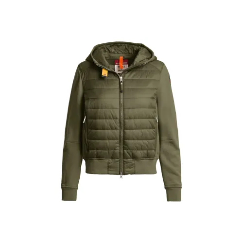 PARAJUMPERS SS24 Хлопковый пуховик женский зеленый
