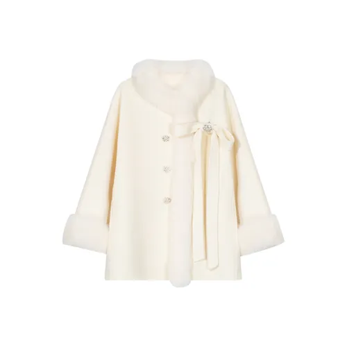 IDLE SOUL Бархат Feel Пальто Женское