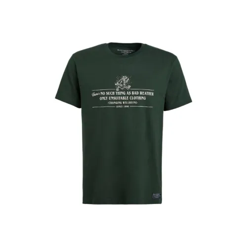 MANIFATTURA CECCARELLI Зеленые Мужские T-рубашки