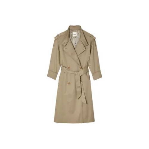 Sandro Тренчкот Женский Хаки