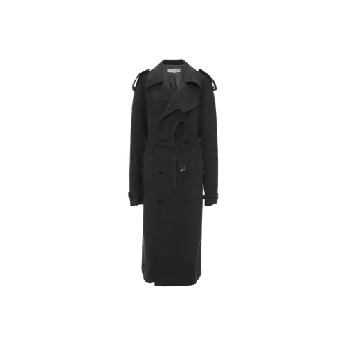 JW Anderson Серый Женский Тренч