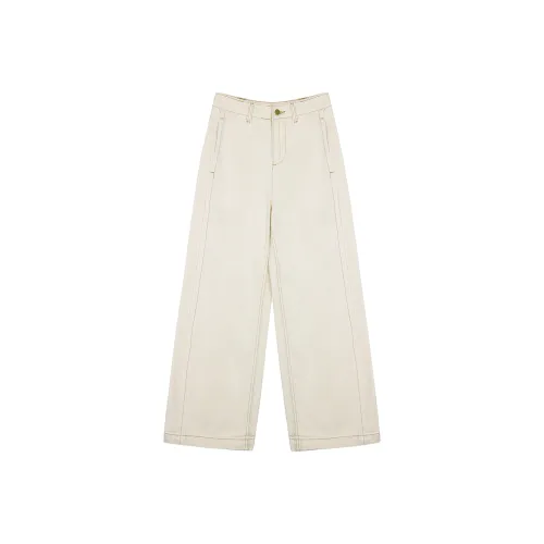 Still Quiet Повседневные брюки Женские Экрю