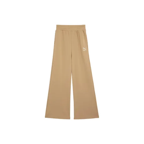 PUMA CLASSICS Повседневные брюки Женские CAMEL