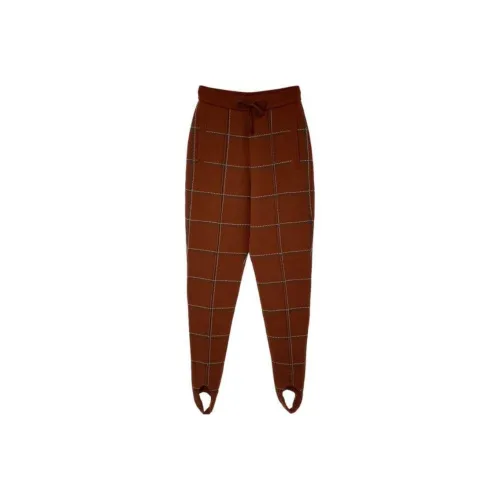 UNDERCOVER Оранжевый Коричневый Женские Повседневные Штаны