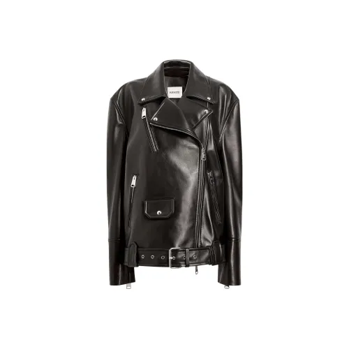 KHAITE Hansel Куртка из кожи женская черная черная