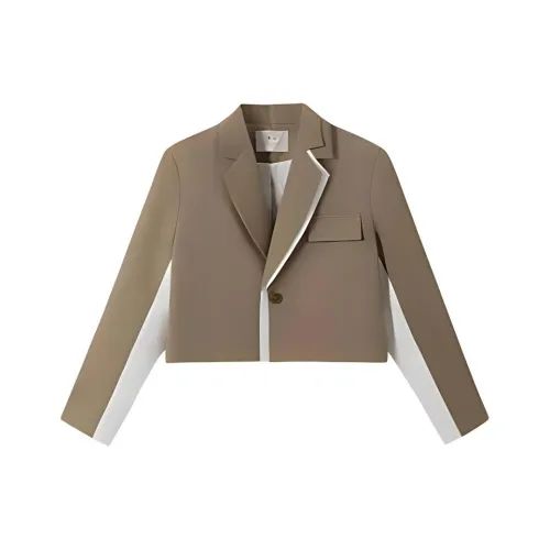 SHUXI Бизнес костюм женский монах фрукт CAMEL