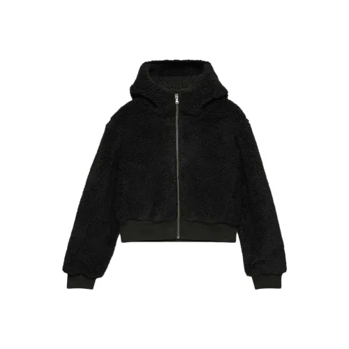 ARITZIA Sunday Best Creme Куртка Бархат feel Пальто Женские BLACK BLACK