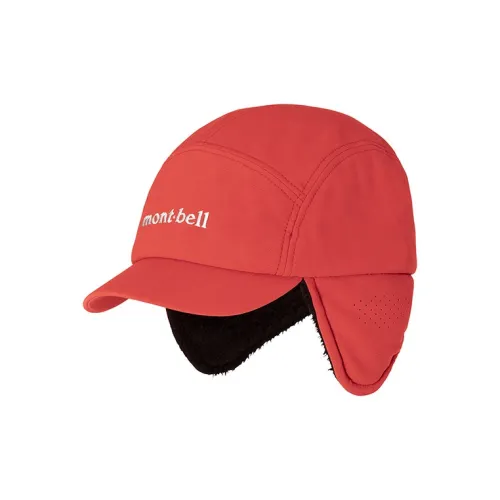 MONTBELL Нейлон Полиэстер Полиуретан Кепки Унисекс Красный