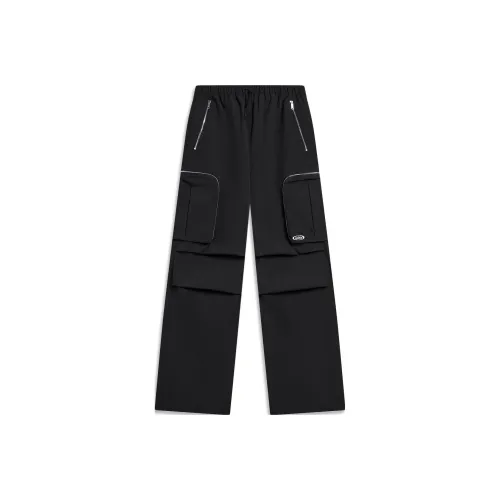 LINING Sports Life Collection Черные Женские Повседневные Брюки