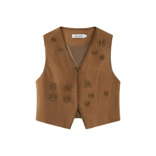 DIDDI MODA Весна Жилет Женские Хаки