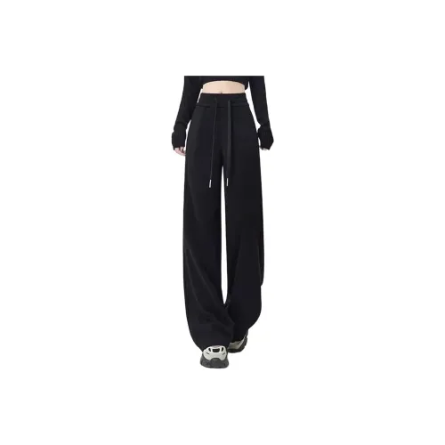 Ya Sheep People Повседневные брюки Женские Черный