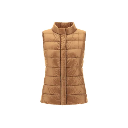 HERNO CAMEL Женские пуховые жилеты