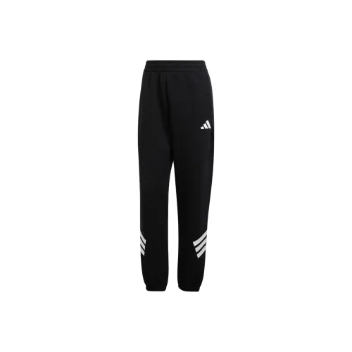 Adidas Future Icons3 Stripes Casual Pants Women's Black