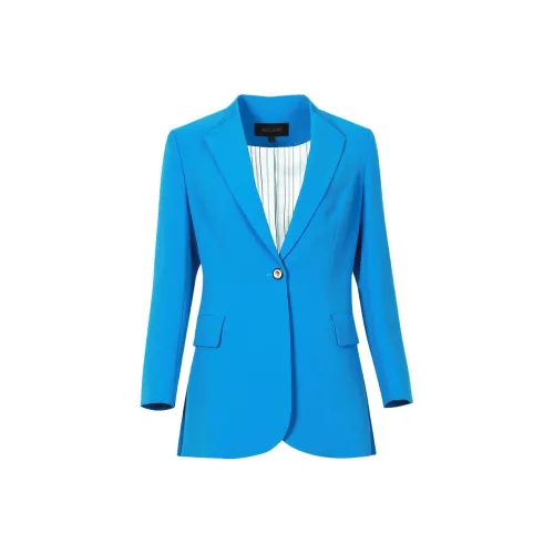 BBLLUUEE Бизнес-костюм женский коралловый синий