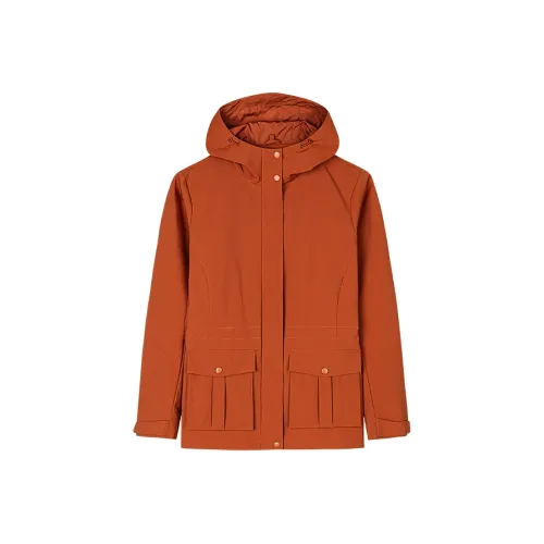 CHAOJIANTA Ветрозащитная ветровка женский песочно-оранжевый цвет