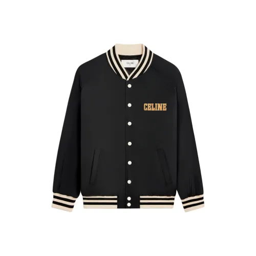 CELINE SS24 Бейсбольная куртка Женская Черная
