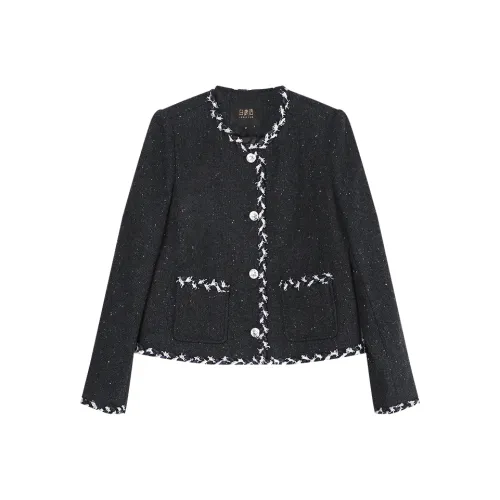 LOUISY AO Cropped Jacket Женская Черный Синий