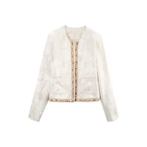 A paradise for awakening Укороченное пальто женское бежевый