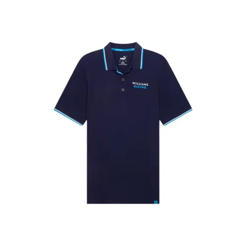 PUMA Williams RacingMotorsport Поло Мужское Морской Синий