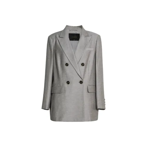 ROEYSHOUSE Бизнес-костюм Куртка Женская Светло-серая