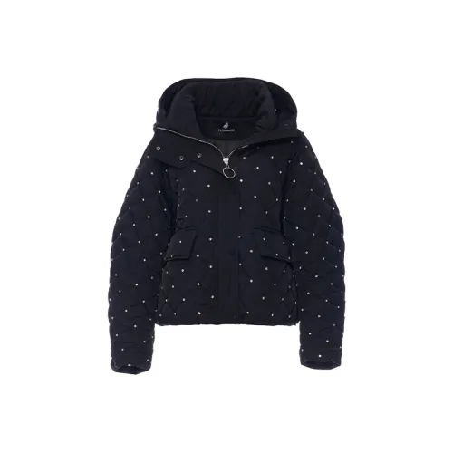 FLONAKED Хлопковый пуховик женский черный