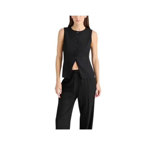 STEVE MADDEN Жилет Женские Черный