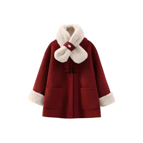 XWI Velvet Feel Пальто Женское Red