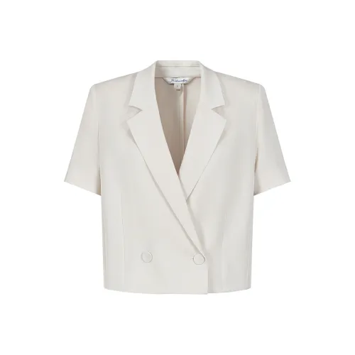 JZ. ANNAKRO Летний Бизнес Костюм Женский Бежевый