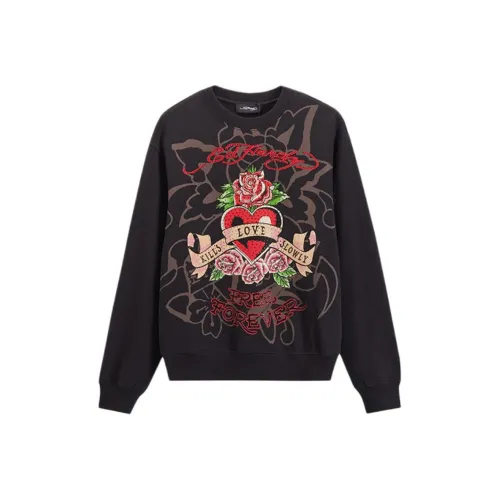 Ed Hardy Черные Женские Свитшоты