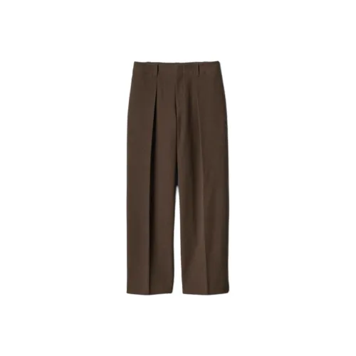 UNIQLO JWANDERSON совместный бренд Co Бренд Повседневные брюки Женские Каштановый