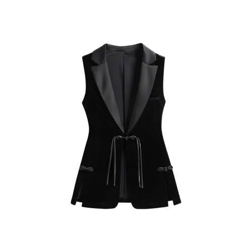 Cypress House Жилет Женский Черный