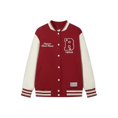 Teenie Weenie Бейсбольная куртка Женская Красная