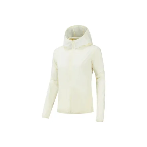 361° Одежда с защитой от солнца Женская Кремовый Белый