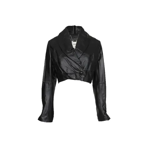 LIZZY Черные Женские Кожаные Куртки