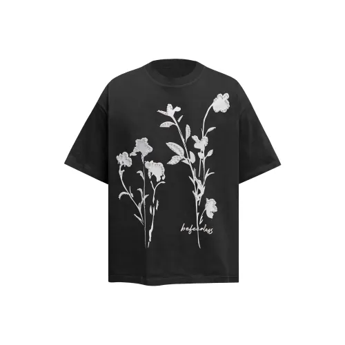 BLANKIN. Черная унисекс футболка