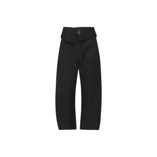 JW Anderson Черные Женские Повседневные Брюки