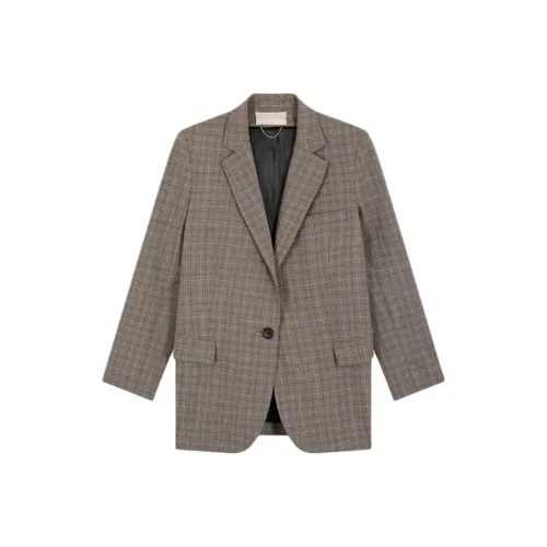 Vanessa Bruno SS24 Бизнес-костюм женский каштановый