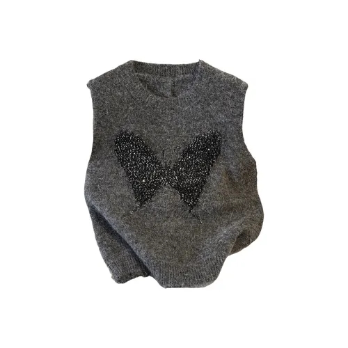 TOUCH Темно-серый Женский жилет