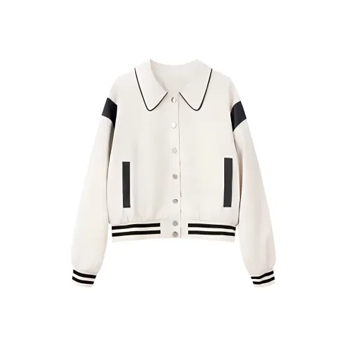 BIFH Cropped Jacket Women's Apricot BIFH Укороченная куртка женская абрикосовая