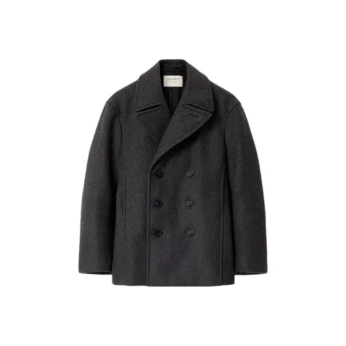 CARVEN FW24 Пальто Женское Темный Фотиния Серый