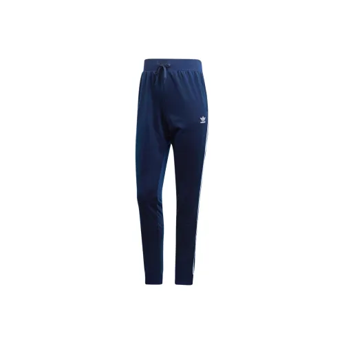 Adidas Originals Повседневные брюки Женские Темный индиго