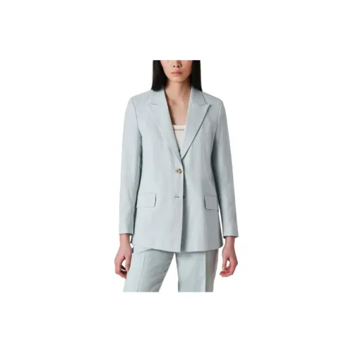 Paul Smith SS25 Бизнес-костюм Женский Светло-синий