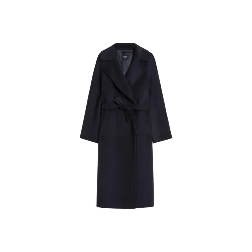 WEEKEND MaxMara Пальто Женское Темно-синий