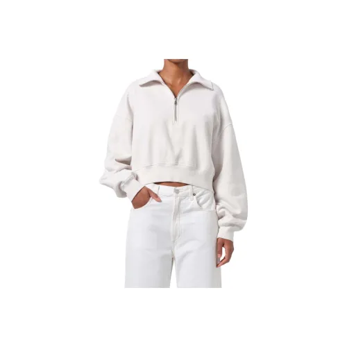 AGOLDE Толстовка Женская Светло-Серый